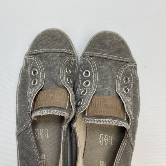 Converse Women’s CT All Star Shoreline Grey Slip-On Sneakers Size 6.5 US - Picture 11 of 13